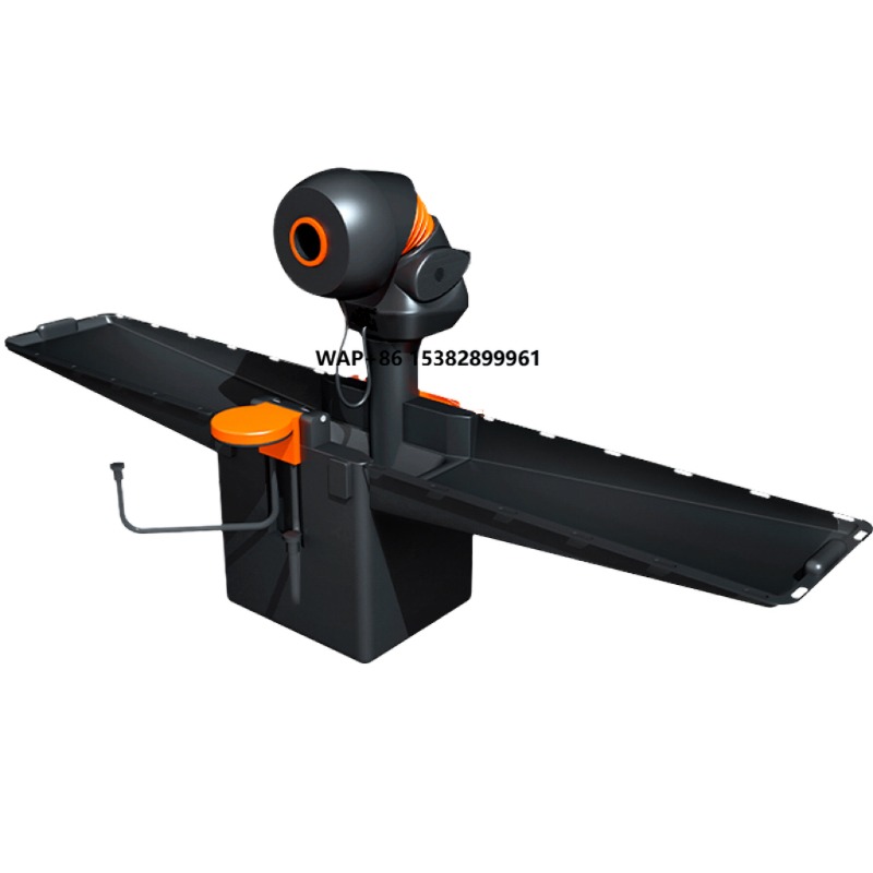 Table Tennis App - เครื่องยิงลูกปิงปอง Pusun -Pro สีดำ-ส้ม สำหรับฝึกซ้อมที่บ้าน ควบคุมผ่านแอพ