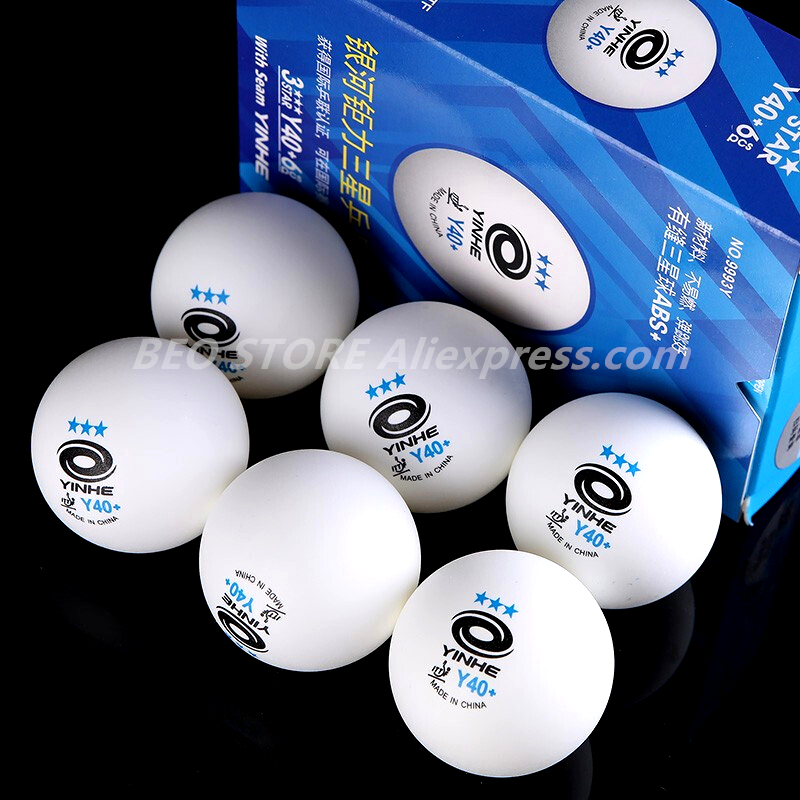 Table Tennis Video Game - 60ลูก YINHE 3-Star Y40 + H40