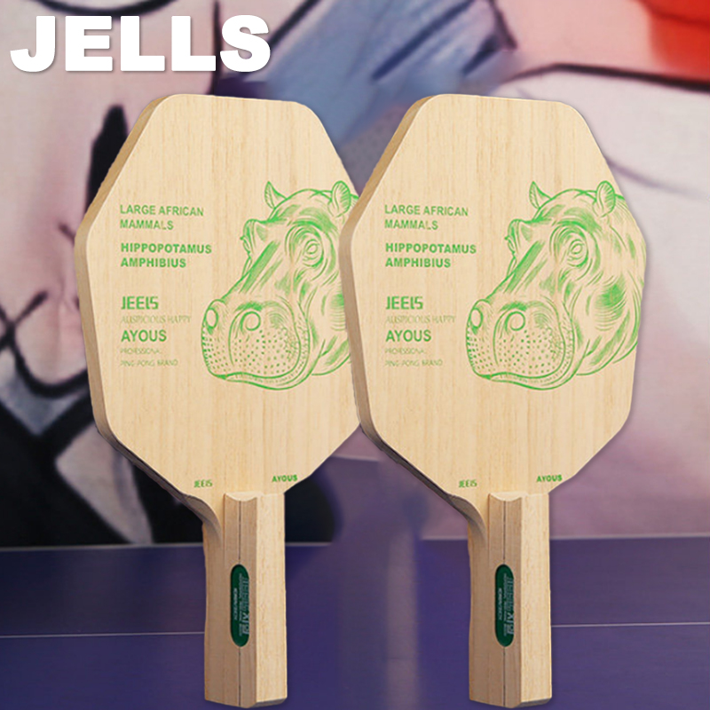 Table Tennis Blade - ไม้ปิงปอง JEELS 1-Ply Ayous รุ่น Hexagonal