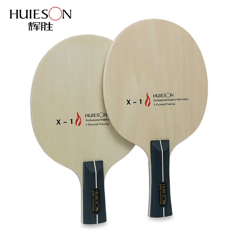 Xiom Blade Table Tennis - ไม้ปิงปอง Huieson-5ชั้นใบมีน้ำหนักเบาและไม่เด้งสำหรับผู้เริ่มฝึกปิงปองไม้ระดับเริ่มต้น X1