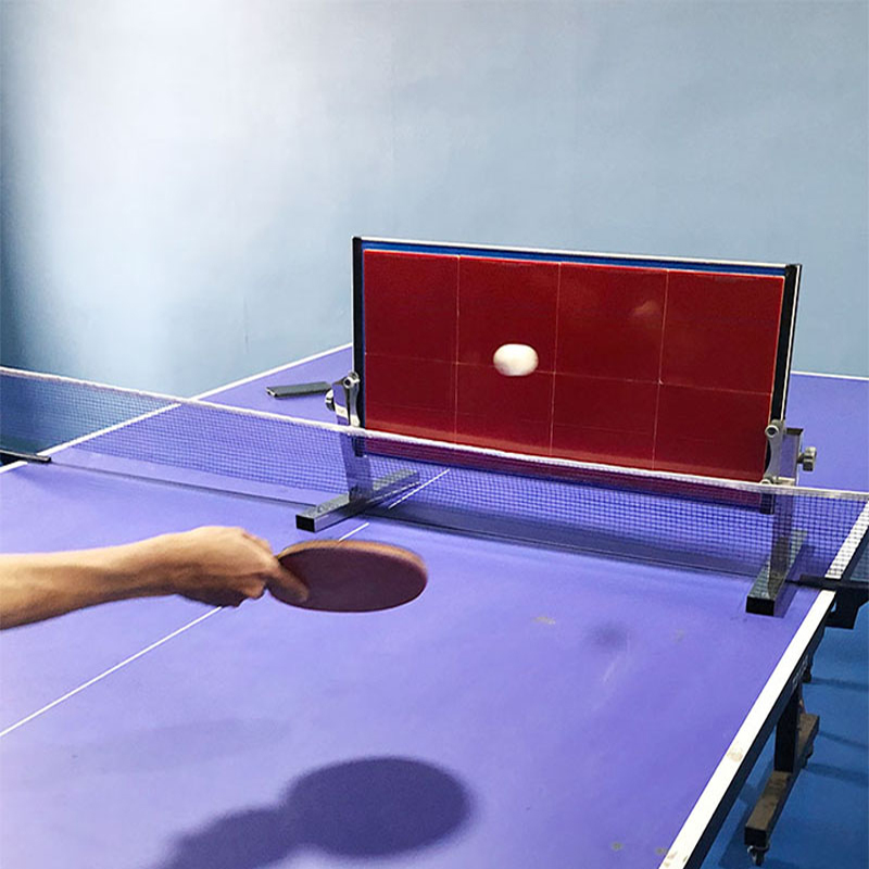 Table Tennis Video Game - เครื่องฝึกปิงปองแบบสปริงแบ็คสำหรับฝึกซ้อมคนเดียวที่บ้าน พร้อมอุปกรณ์เสริม