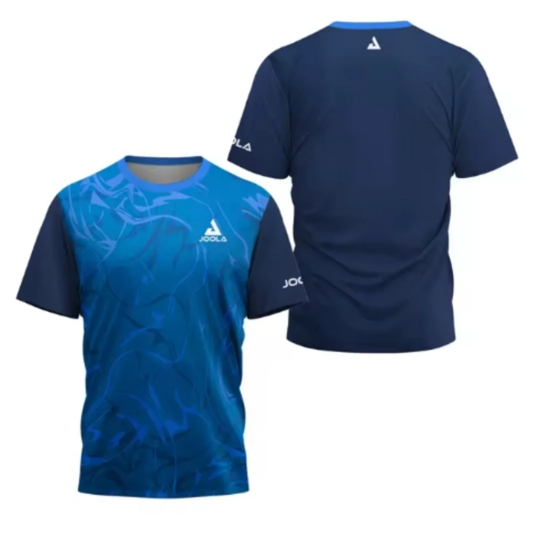 Table Tennis Jersey - เสื้อยืดกีฬาเทนนิส แบดมินตัน เทเบิลเทนนิส ลายดอกไม้ ฤดูร้อน 2024