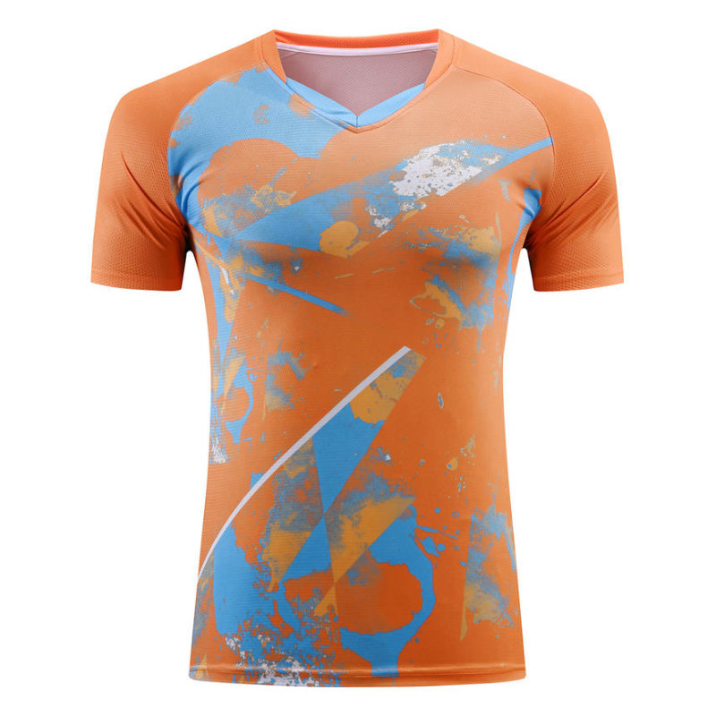 เสื้อปิงปองคอวีสำหรับผู้ชายและ - Table Tennis Jersey บทวิจารณ์และราคา