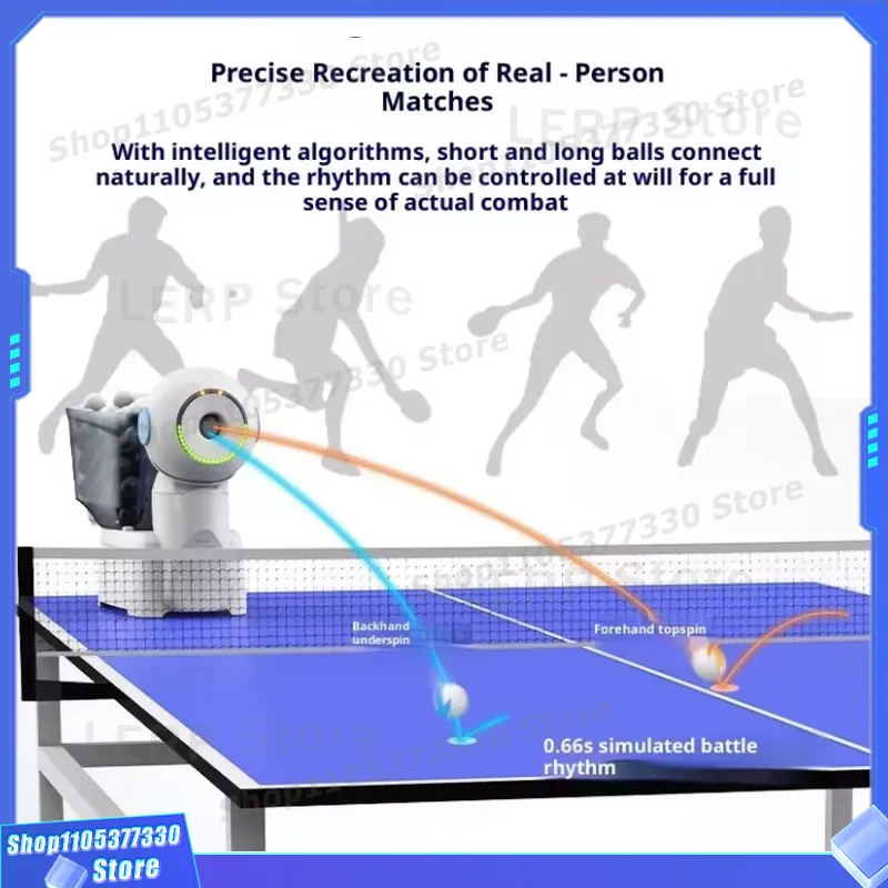 หุ่นยนต์ปิงปองอัจฉริยะ PUSUN พ - Table Tennis App บทวิจารณ์และราคา