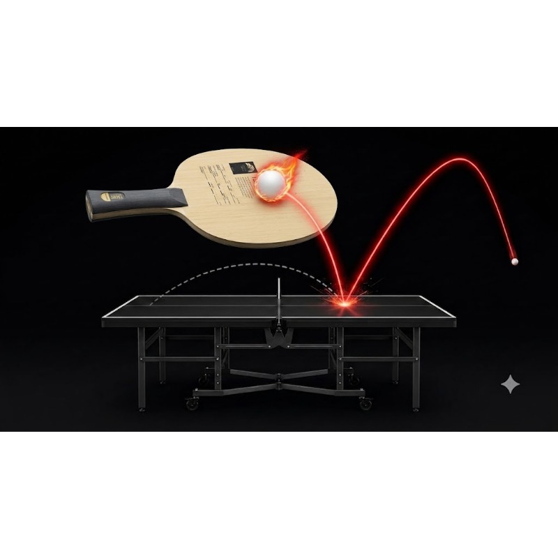 ไม้ปิงปอง SANWEI T5000 1 ชิ้น  - Xiom Blade Table Tennis บทวิจารณ์และราคา