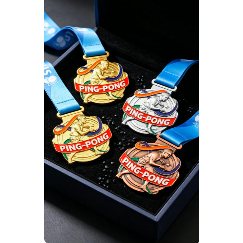 เหรียญปิงปองแบบกำหนดเองสำหรับก - Table Tennis Championships บทวิจารณ์และราคา