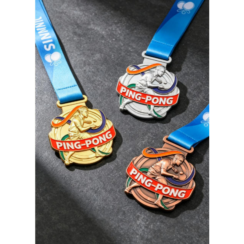 เหรียญปิงปองแบบกำหนดเองสำหรับก - Table Tennis Championships บทวิจารณ์และราคา