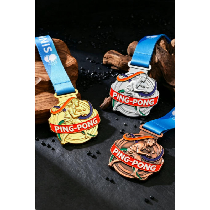 เหรียญปิงปองแบบกำหนดเองสำหรับก - Table Tennis Championships บทวิจารณ์และราคา