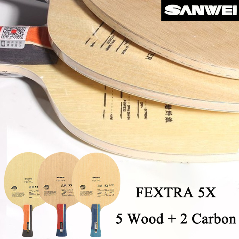 ไม้ปิงปอง SANWEI FEXTRA 5X 5 ช - Table Tennis Blade บทวิจารณ์และราคา