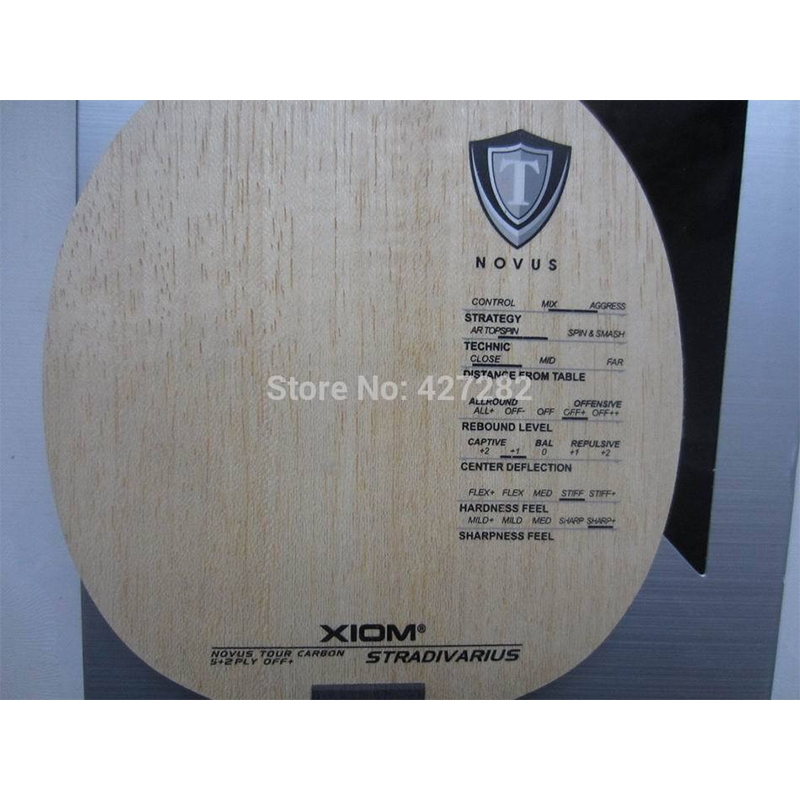 ไม้ปิงปอง XIOM STRADIVARIUS รุ - Xiom Blade Table Tennis บทวิจารณ์และราคา