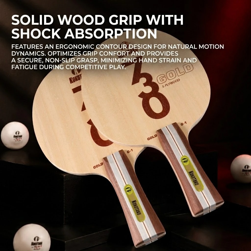 ไม้ปิงปอง Kokutaku รุ่น FL 730 - Table Tennis Blade บทวิจารณ์และราคา