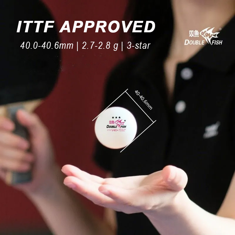 ดับเบิ้ลฟิช 3 สตาร์ V40+ 30/50 - Table Tennis Video Game บทวิจารณ์และราคา