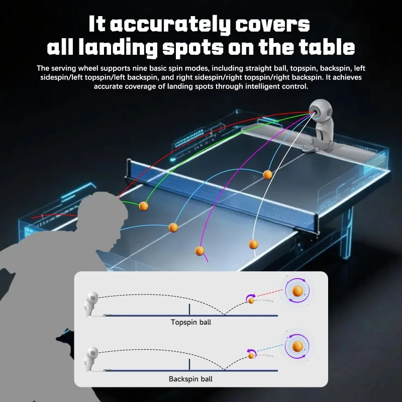 เครื่องฝึกปิงปองรุ่นใหม่ Pusun - Table Tennis App บทวิจารณ์และราคา