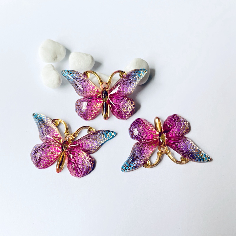 10 ชิ้น ใหม่ 38*22 มม. ผีเสื้อ - Butterfly Rubber Sheet บทวิจารณ์และราคา