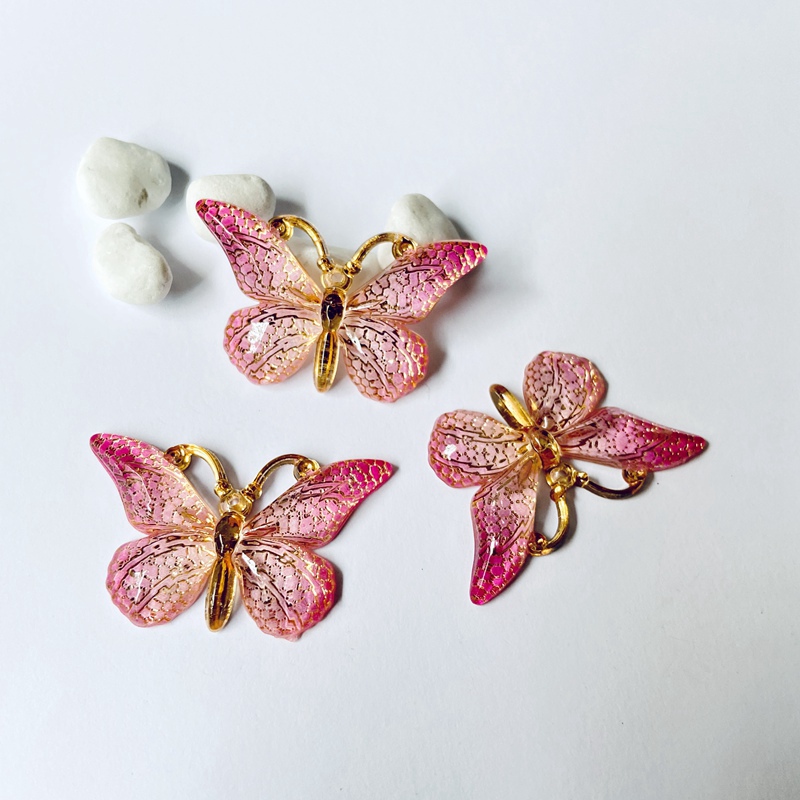 10 ชิ้น ใหม่ 38*22 มม. ผีเสื้อ - Butterfly Rubber Sheet บทวิจารณ์และราคา