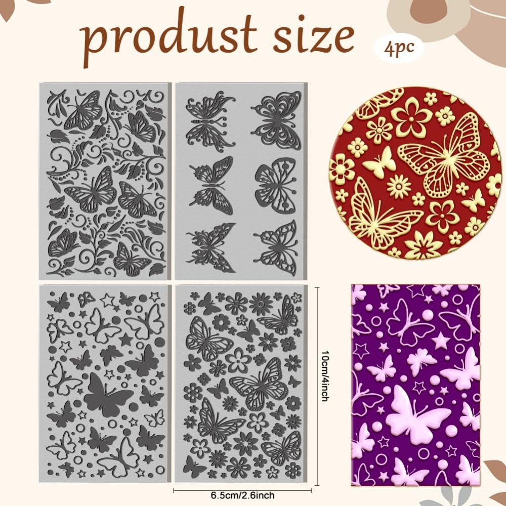 ยางเลเซอร์ไดคัท 4 แผ่น สำหรับเ - Butterfly Rubber Sheet บทวิจารณ์และราคา